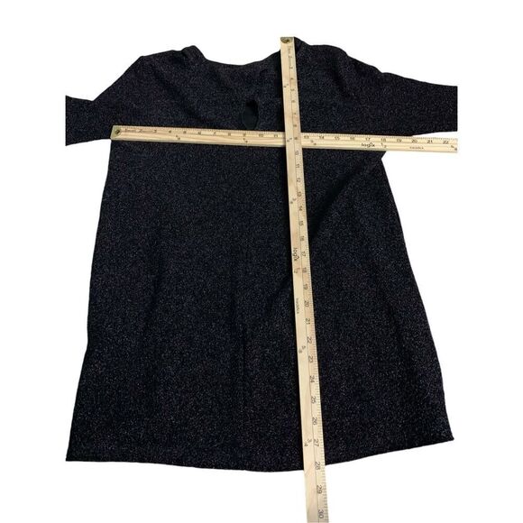 NEW WITH TAGS Beautiful Ciara Sun Woo Long Slv Top Womens Black W/sparkle Top W - Picture 11 of 11